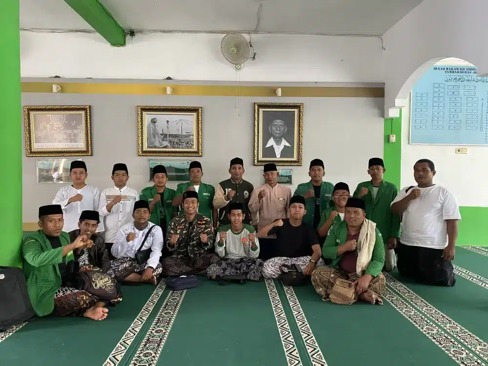 PR GP Ansor Desa Ellak Laok di Asta Muassis NU dan GP Ansor KH Abd Wahab Chasbullah, Minggu (6/7/2025)