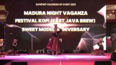 Pembukaan Madura Night Vaganza 2025 di GOR Sumenep menampilkan kolaborasi inovasi, pelayanan publik, dan seni budaya.