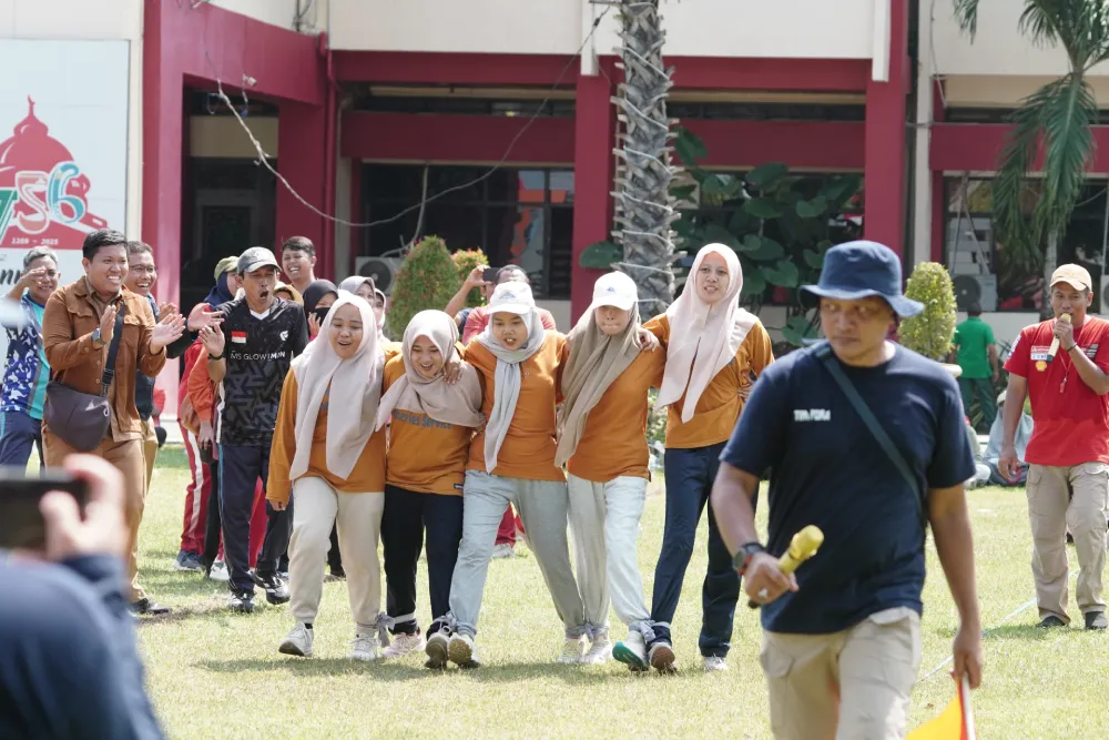 Lomba Jalan Kaki Terikat oleh Pemkab Sumenep untuk meriahkan HUT RI ke-80