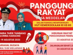 Panggung Rakyat Desa Meddelan: Lomba, Karnaval hingga Jalan Sehat Meriahkan Kemerdekaan