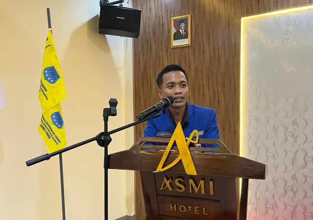 Ketua Umum PC PMII Sumenep Khoirus Soleh menyampaikan kecaman terhadap tindakan represif aparat dan seruan perlindungan hak sipil usai tewasnya Affan Kurniawan dalam aksi demonstrasi di Jakarta.