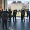 Sinergi Aparat, Wujud Komitmen Jaga Gedung DPRD Sumenep