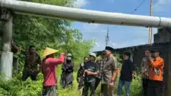 Pansus Tambak Udang DPRD Sumenep melakukan sidak ke tambak udang di Kecamatan Dasuk yang dipimpin Ketua Pansus Akhmadi Yasid.