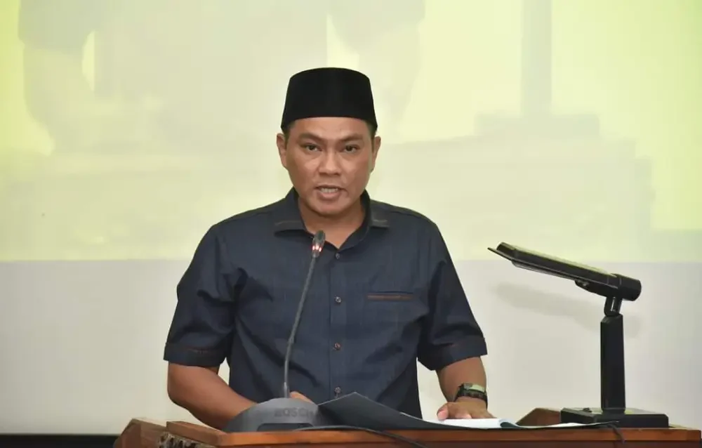 Ketua Komisi III DPRD Sumenep M. Muhri menyampaikan pernyataan terkait efektivitas mesin pengolah sampah Rp 2,8 miliar di TPA Torbang.