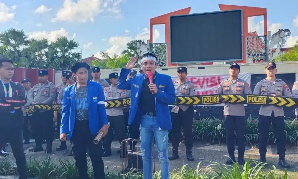 PMII Sumenep menyampaikan desakan revisi Perda Tembakau dalam aksi dan pernyataan sikap